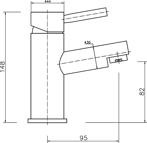 Basin & Bath Shower Mixer Tap Set (Free Shower Kit). additional image