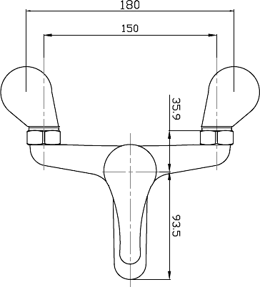 Basin & Bath Shower Mixer Tap Set (Free Shower Kit). additional image