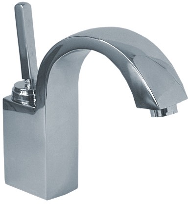 Single Lever Mono Basin Mixer Tap (Chrome). additional image