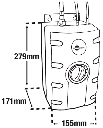 Steaming Hot Filtered Kitchen Tap (Chrome). additional image