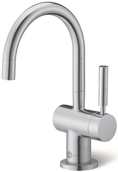 Steaming Hot Filtered Kitchen Tap (Brushed Steel). additional image