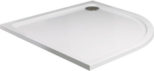 Slimline Quadrant Shower Tray. 1000x1000x40mm. additional image