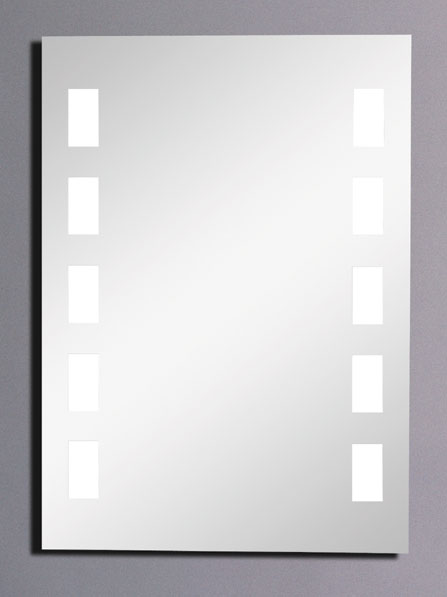 Innisfree backlit illuminated bathroom mirror.  Size 500x700mm. additional image