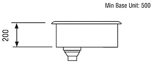 Undermount 1.0 Bowl Ceramic Kitchen Sink additional image