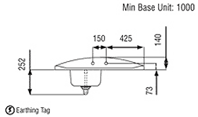 1.0 Bowl Neostone Sink, Right Hand Drainer. additional image