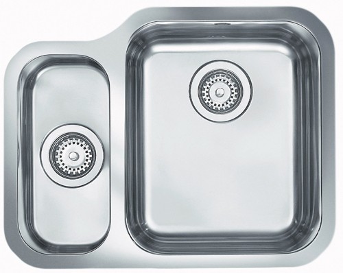 Undermount 1.5 Bowl Steel Sink, Left Hand Bowl. additional image