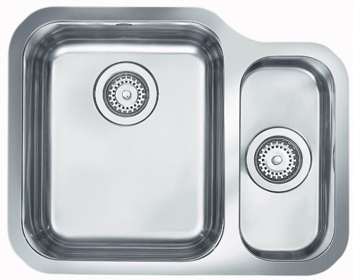 Undermount 1.5 Bowl Steel Sink, Right Hand Bowl. additional image