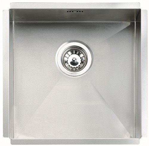 Undermount 1.0 Bowl Square Steel Kitchen Sink. additional image