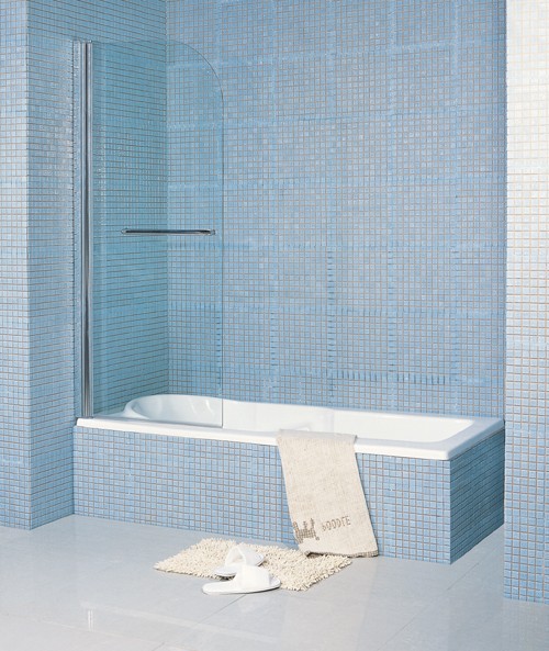 Single Bath Screen. 800mm. additional image