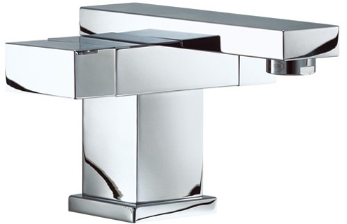 Mono Basin Mixer Tap With Click-Clack Waste (Chrome). additional image