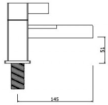 Waterfall Basin & Bath Shower Mixer Tap Set (Free Shower Kit). additional image