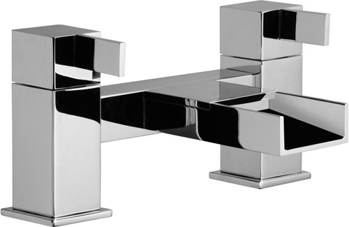 Waterfall Bath Filler Tap (Chrome). additional image