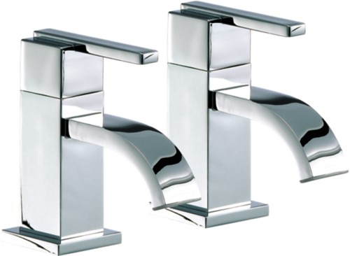 Basin Taps (Pair, Chrome). additional image