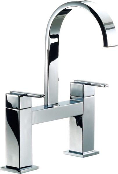 Bath Filler Tap (High Spout, Chrome). additional image