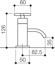 Bath Taps (Pair, Chrome). additional image