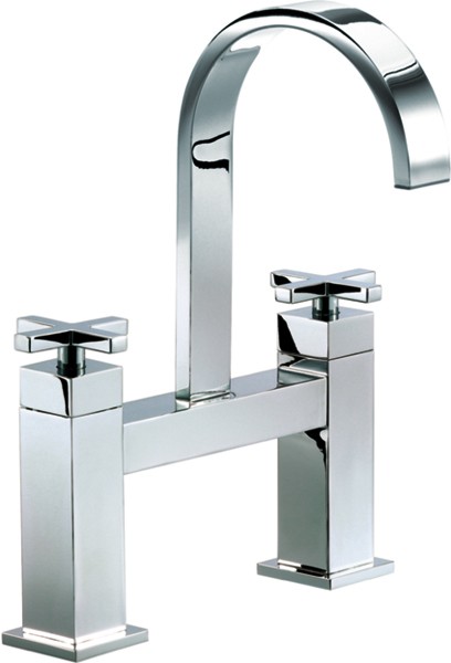 Bath Filler Tap (High Spout, Chrome). additional image