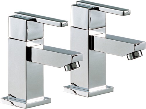 Basin Taps (Pair, Chrome). additional image