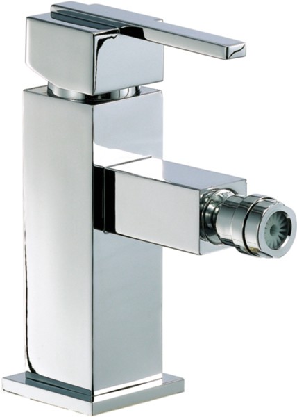 Mono Bidet Mixer Tap With Pop Up Waste (Chrome). additional image