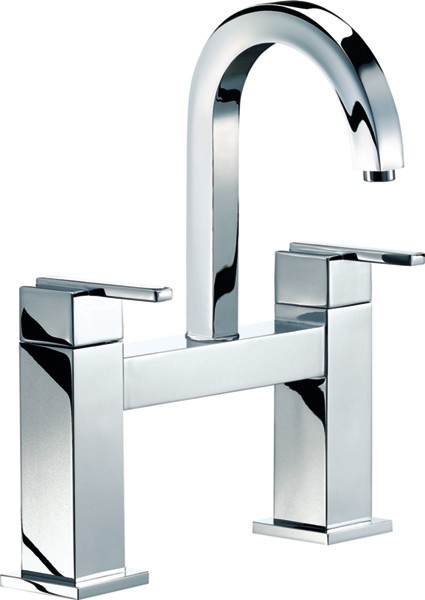 Bath Filler Tap (High Spout, Chrome). additional image