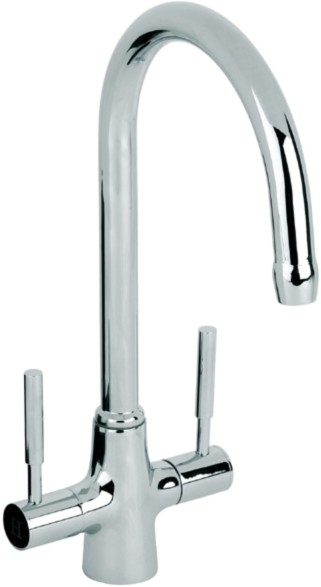 Astor Monoblock Kitchen Tap With Swivel Spout (Chrome). additional image