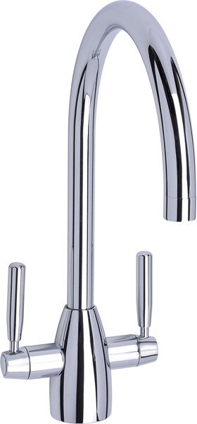 Rumba Kitchen Mixer Tap With Swivel Spout (Chrome). additional image