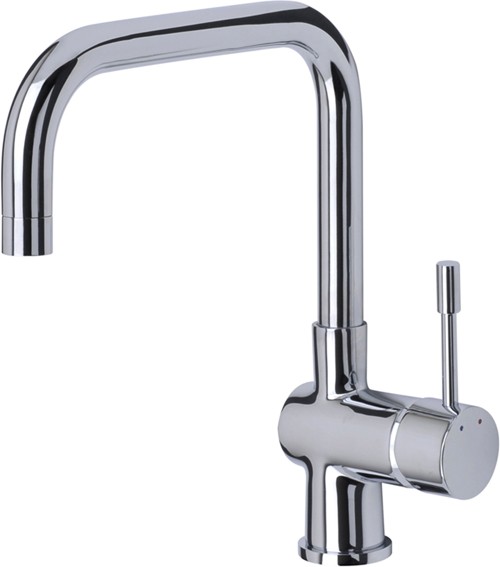 Villa Kitchen Mixer Tap With Swivel Spout (Chrome). additional image
