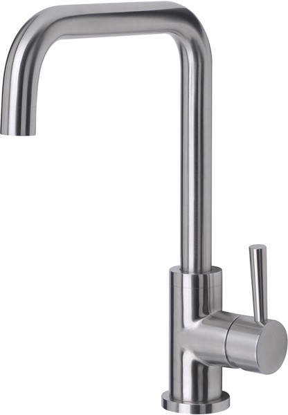Melo Kitchen Tap With Swivel Spout (Stainless Steel). additional image