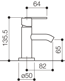 Basin Taps (Pair, Chrome). additional image