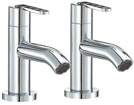 Bath Taps (Pair, Chrome). additional image