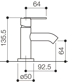 Bath Taps (Pair, Chrome). additional image