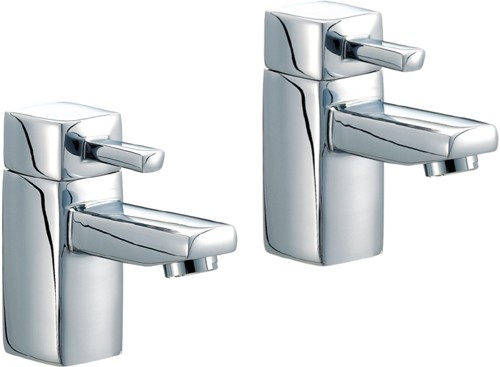 Basin Taps (Pair, Chrome). additional image