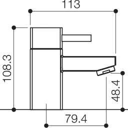 Basin Taps (Pair, Chrome). additional image