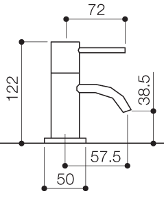 Bath Taps (Pair, Chrome). additional image