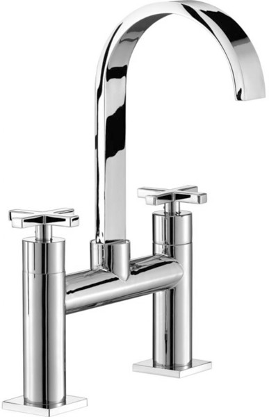 Bath Filler Tap (High Spout, Chrome). additional image