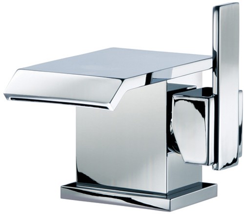 Waterfall  Basin Tap With Click-Clack Waste (Chrome). additional image