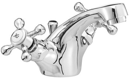 Mono Basin Mixer Tap With Pop Up Waste (Chrome). additional image