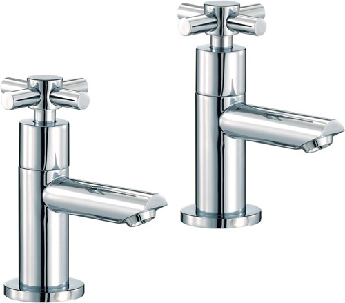 Basin Taps (Pair, Chrome). additional image