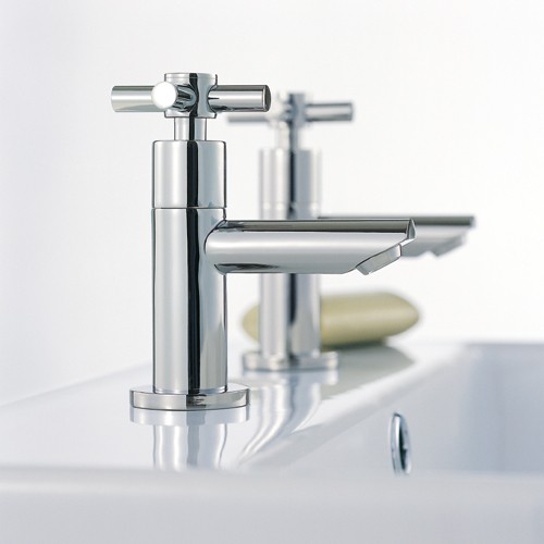 Basin Taps (Pair, Chrome). additional image