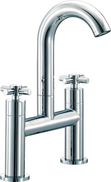 Bath Filler Tap (High Spout, Chrome). additional image