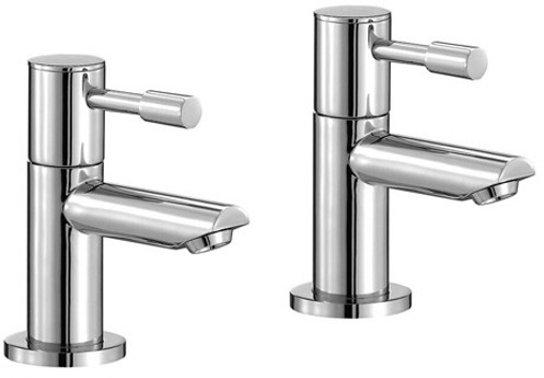 Basin Taps (Pair, Chrome). additional image