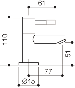 Basin Taps (Pair, Chrome). additional image