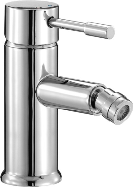 Mono Bidet Mixer Tap With Pop Up Waste (Chrome). additional image