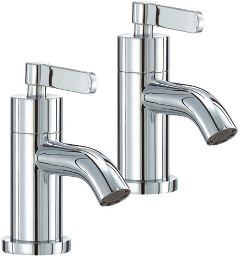 Bath Taps (Pair, Chrome). additional image