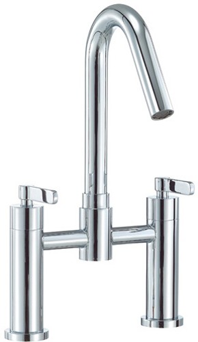 Bath Filler Tap (High Spout, Chrome). additional image