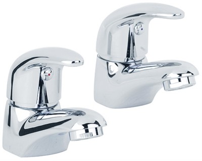 Basin Taps (Pair, Chrome). additional image