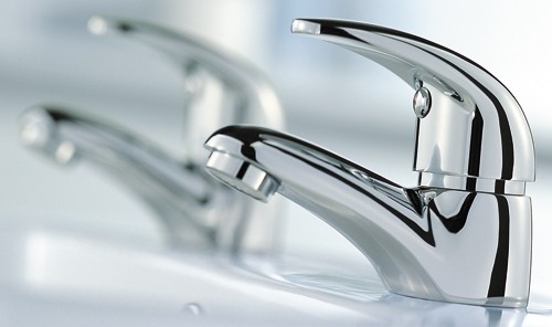 Basin Taps (Pair, Chrome). additional image