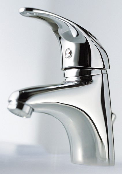 Mono Basin Mixer Tap With Pop Up Waste (Chrome). additional image