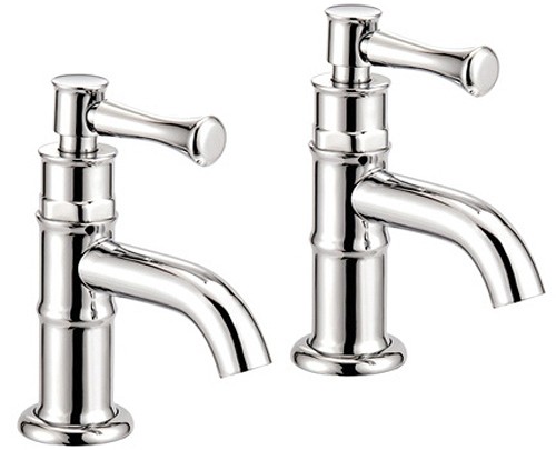 Basin Taps (Pair, Chrome). additional image