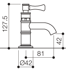 Basin Taps (Pair, Chrome). additional image