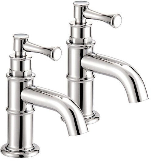 Bath Taps (Pair, Chrome). additional image